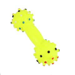 Wholesale manufacturer bowling shape pet dog vinyl toy