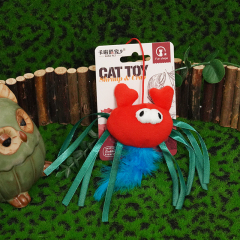 Manufacturer wholesale shrimp crab plush cat product