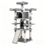 Wholesale Grey Wooden Extra Large Cat Tree Luxury