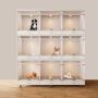 Wholesale Luxury Solid Wood Large Indoor Villa Dog Cat Cage