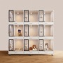 Wholesale Luxury Solid Wood Large Indoor Villa Dog Cat Cage