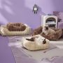 Wholesale Custom Logo Plush Pet Supplier Cat Dog Bed Luxury