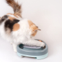 Manufacturer wholesale electric ABS cat triangle turntable toy