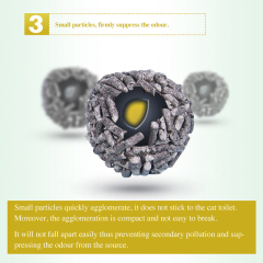 Manufacturer wholesale suppress odor fresh bamboo cat litter