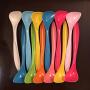 Promotion Colorful Plastic Pet Can Cover With Spoon