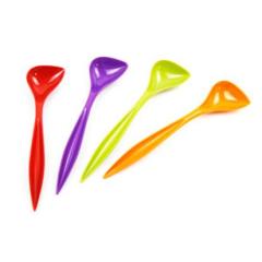 Promotion Colorful Plastic Pet Can Cover With Spoon