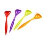 Promotion Colorful Plastic Pet Can Cover With Spoon