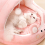 Manufacturer Wholesale Indoor Warm Short Plush Cat House