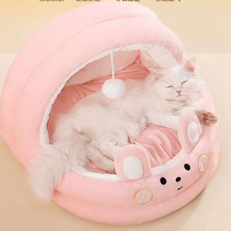 Manufacturer Wholesale Indoor Warm Short Plush Cat House