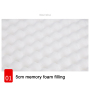 Wholesale Custom Logo Pet Product Memory Foam Detachable Cat Dog Bed Luxury