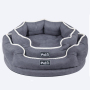 Wholesale Custom Logo Pet Product Memory Foam Detachable Cat Dog Bed Luxury