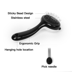 Manufacturer wholesale cat nail clippers comb brush dog pet grooming set