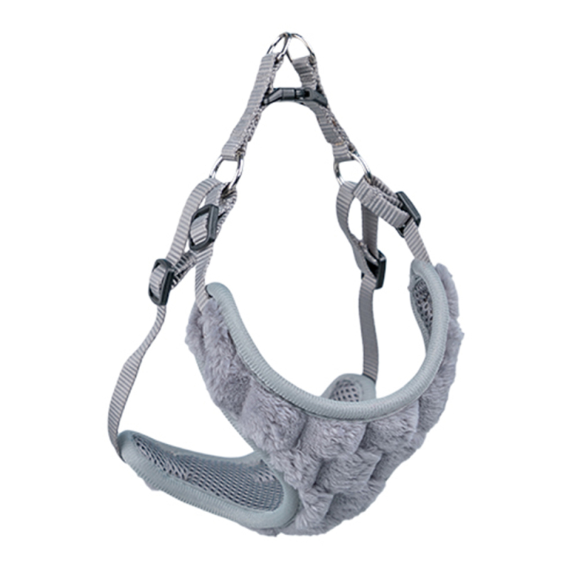 Wholesale Custom Logo Pet Product Warm Dog Plush Harness