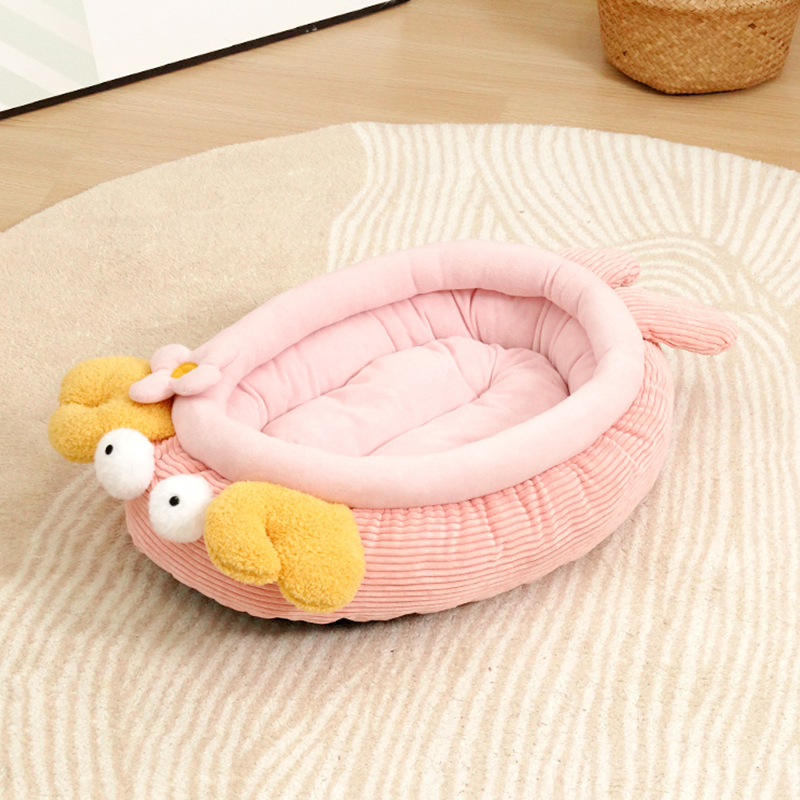 Manufacturer wholesale winter new design cute lobster shape cat dog bed