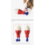 Manufacturer wholesale clean teeth chew drumstick design dog feeder toys
