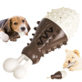 Manufacturer wholesale clean teeth chew drumstick design dog feeder toys