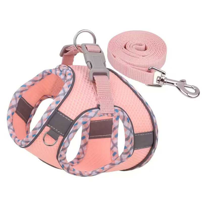 Wholesale Breathable Small Cat Harness and Leash