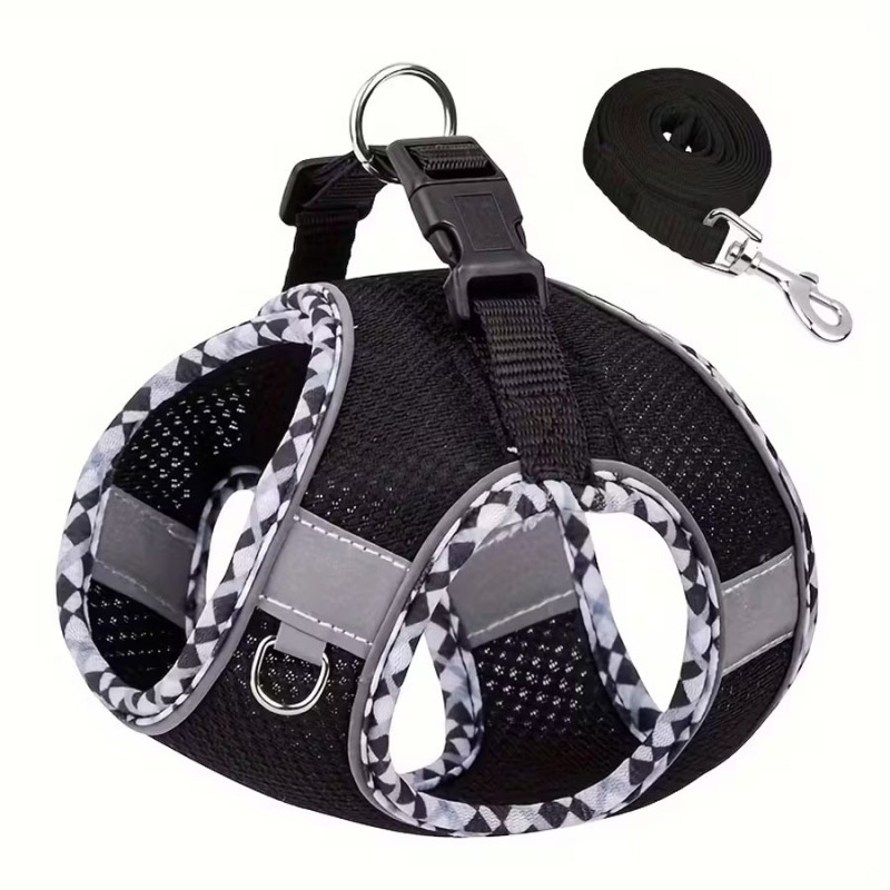 Wholesale Breathable Small Cat Harness and Leash