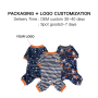 Manufacturer Wholesale Custom logo Soft Flannel Dog Pajama