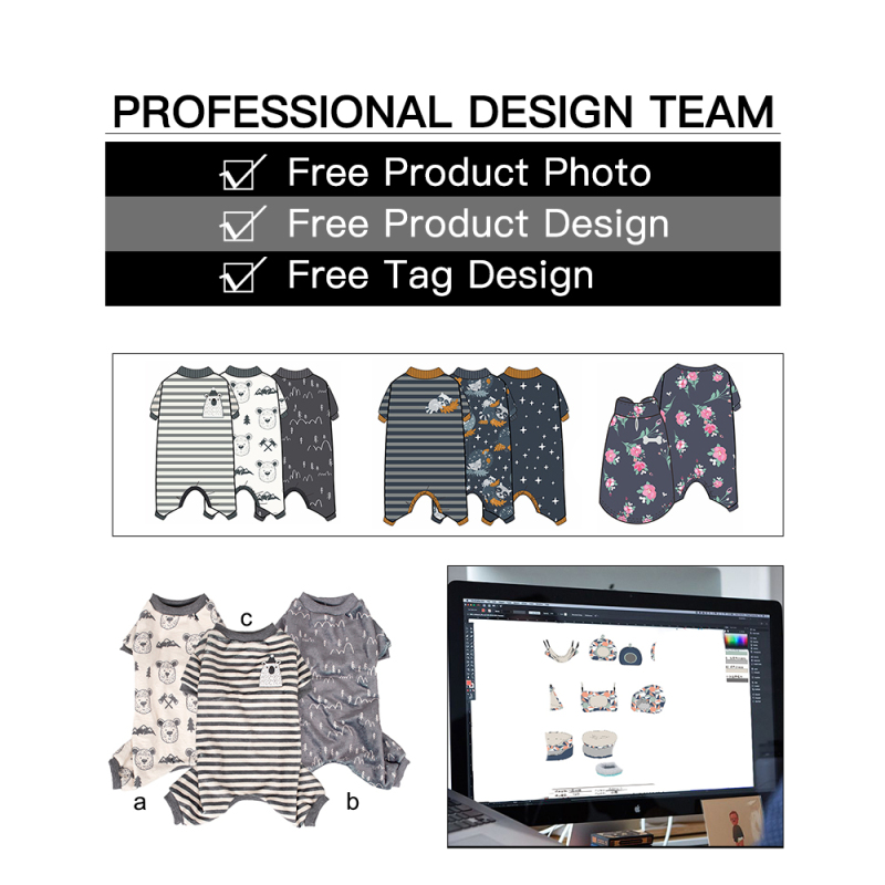 Manufacturer Wholesale Custom logo Soft Flannel Dog Pajama