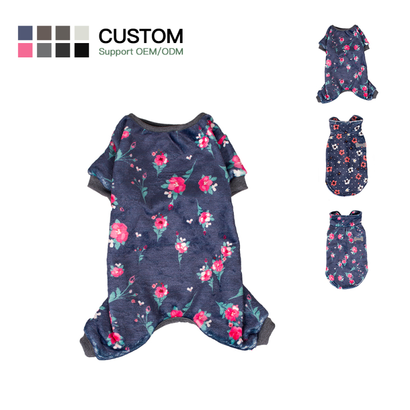 Manufacturer Wholesale Custom logo Soft Flannel Dog Pajama
