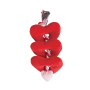 Manufacturer wholesale valentines red pink dog plush rope toys set