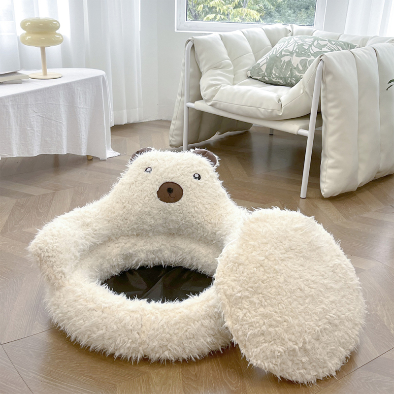 Manufacturer Wholesale Custom logo Plush Dog Sofa Bed