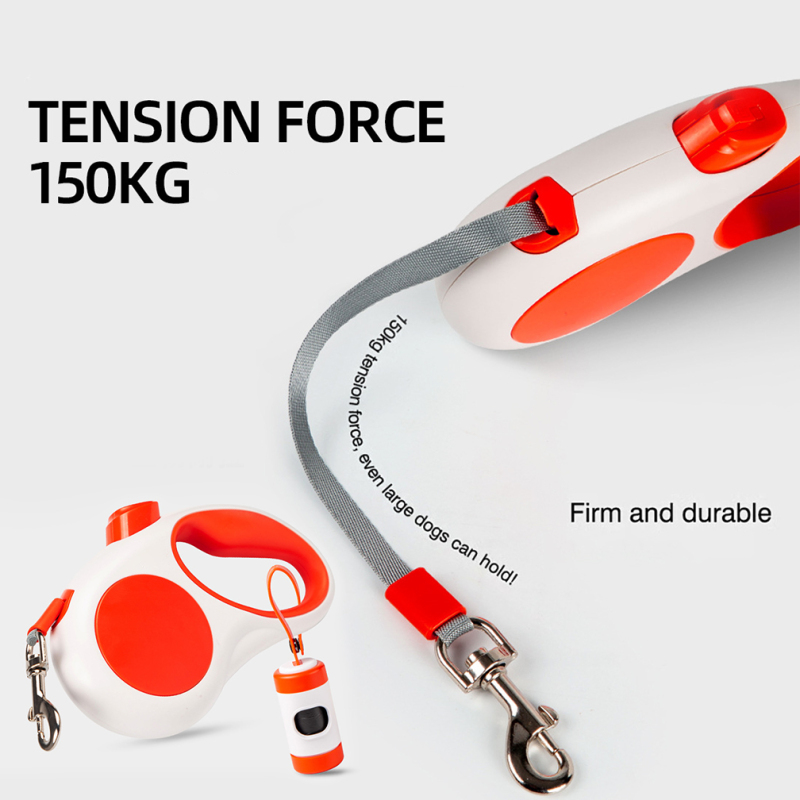 Wholesale 3M 5M Outdoor Pet Supplier Retractable Dog Leash