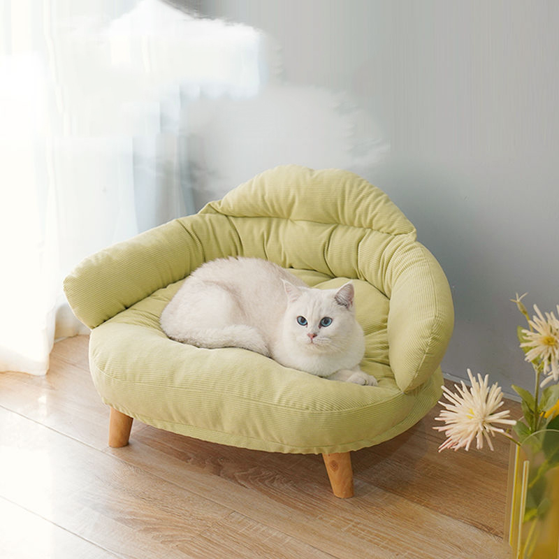 Wholesale Custom Logo Elevated Washable Soft Cat Dog Sofa Bed