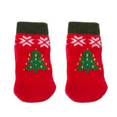 Wholesale High Quality Lovely Comfortable Cute Warm Christmas Dog Pet Socks