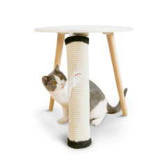 Manufacturer wholesale portable foldable short plush sisal cat scratcher mat