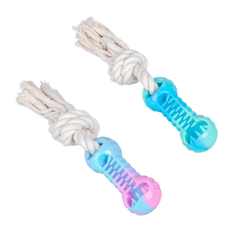 Wholesale Custom Logo Chew TPR Pet Product Dog Toy Rope