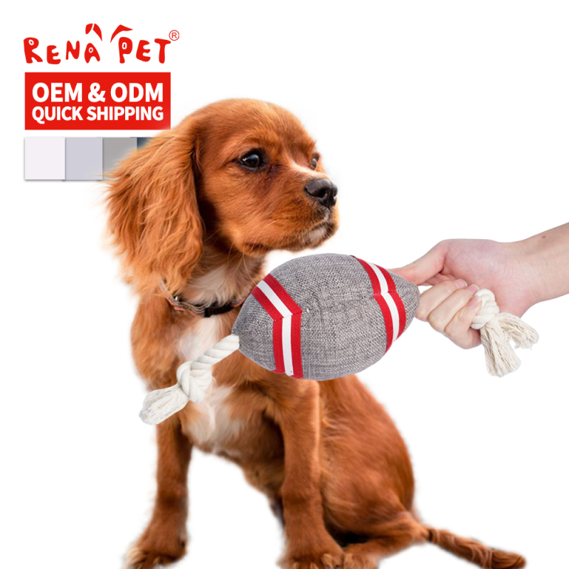 Manufacturer Wholesale Custom Logo Squeaky Rope Chew Dog Pet Toys