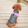 Manufacturer wholesale designer multi-colors warm cotton stuffed pet dog coat winter