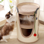 Wholesale Luxury Two Three Layer Sisal Scratcher Cat Tunnel House