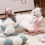 Manufacturer wholesale cute design short cat plush toys with catnip