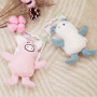 Manufacturer wholesale cute design short cat plush toys with catnip