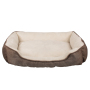 Manufacturer wholesale OEM custom logo linen soft plush dog warm beds
