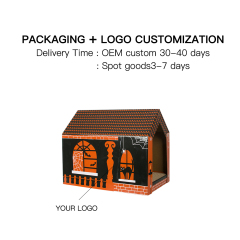 Manufacturer wholesale custom design cat helloween house