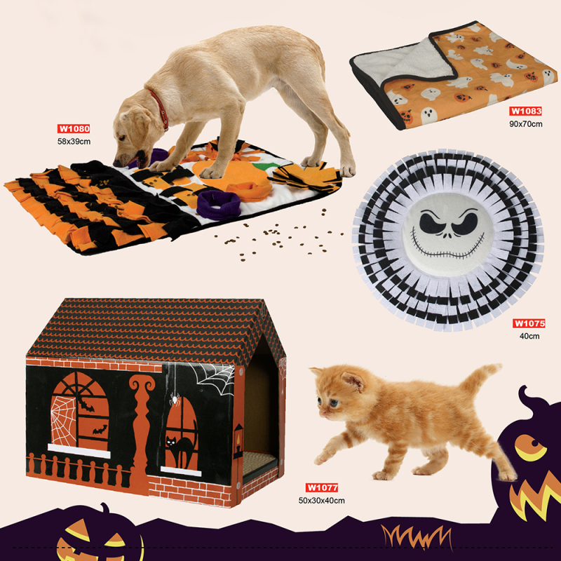 Manufacturer wholesale custom design cat helloween house