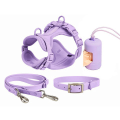 Wholesale Custom Logo Poop Bag Holder Dog Collar Leash and Harness Set