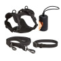 Wholesale Custom Logo Poop Bag Holder Dog Collar Leash and Harness Set