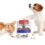 Manufacturer wholesale square round smart cat dog feeder toys