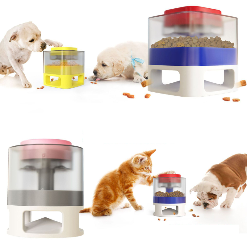 Manufacturer wholesale square round smart cat dog feeder toys