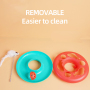 Wholesale Detachable Plastic Round Cat Play Toy