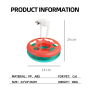 Wholesale Detachable Plastic Round Cat Play Toy