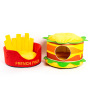 Manufacturer wholesale hamburger french fries cat bed cute design