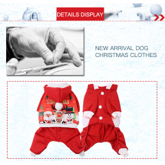 Top grade designer wholesale christmas pet dog clothes