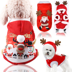 Top grade designer wholesale christmas pet dog clothes