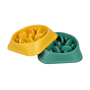 Manufacturer wholesale multi-colors dog slow feeder bowl plastic